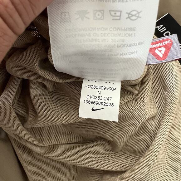 Nike ACG Rope De Dope Beige Full Zip Jacket Insulated DV0363-247 Men Medium NWT - Picture 11 of 11